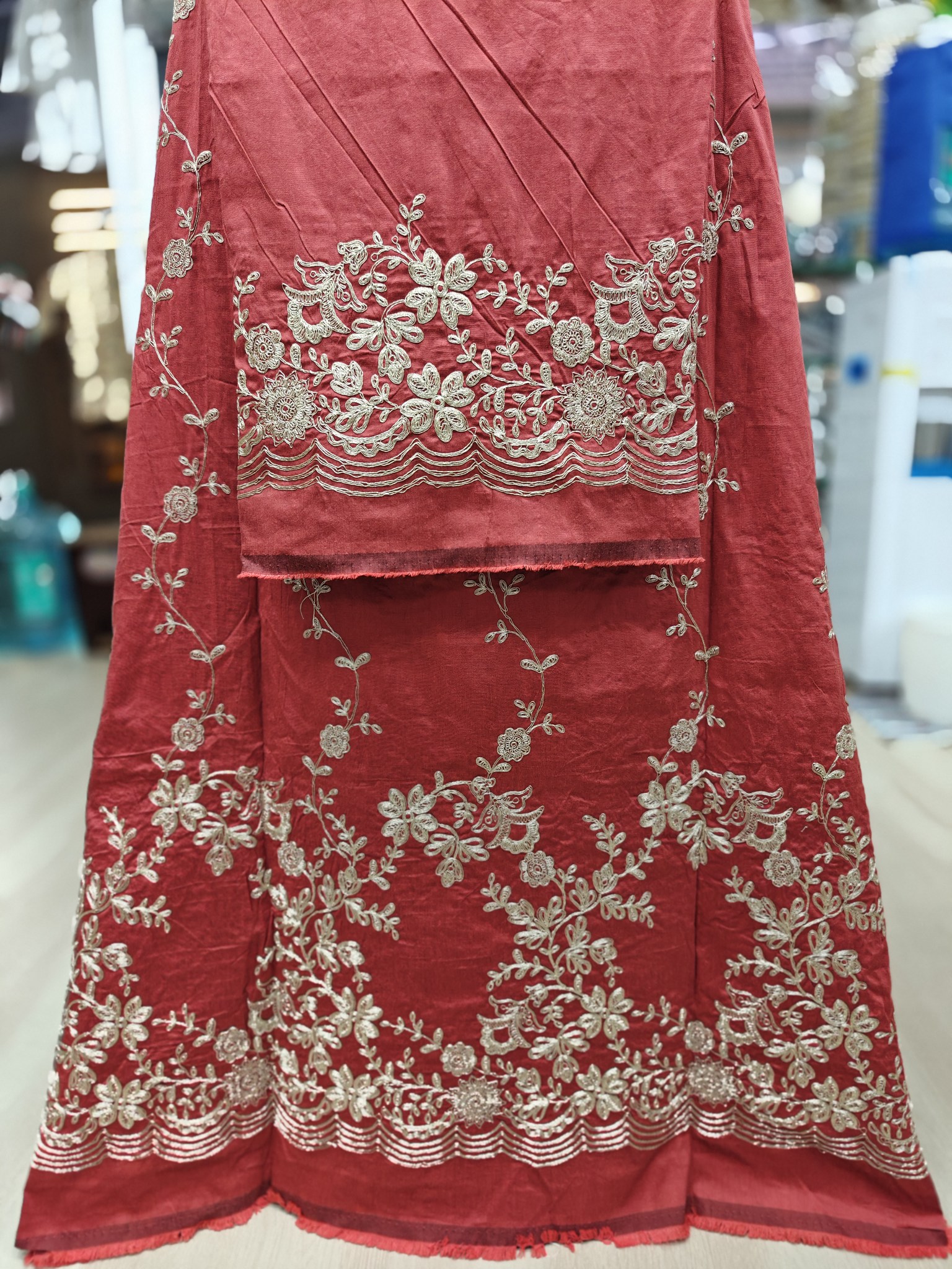 Full Embroidered Ghagra